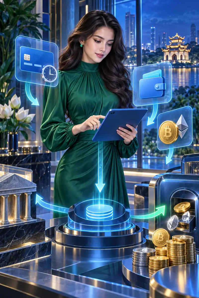 Đưa Tiền Vào Và Rút Tiền Ra